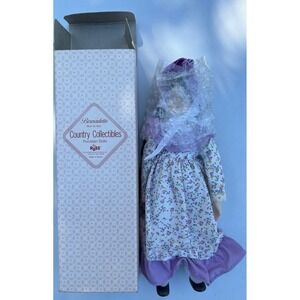 Vintange Russ‎ Country Collectibles Bernadette Porcelain Doll NIB Retro